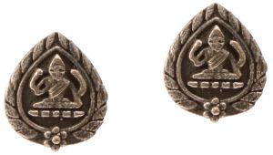 Divine Miniature Celestial Stud Silver Earrings For Women