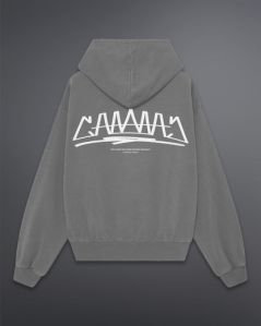 Mens Cannac Grey Oversized Hoodie, Packaging Type : Corrugated Box, Technics : Machine Made