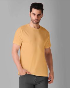 Mens Cannac Peach Regular Fit T Shirt