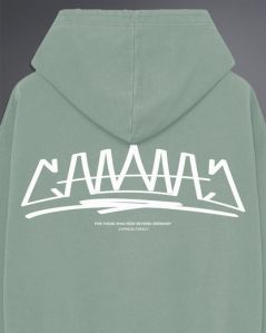 Mens Cannac Sea Foam Green Oversized Hoodie