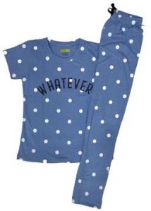 Square Dot Girls Blue Night Suit Gpj - 49813