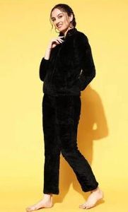 Women Velvet Track Suit