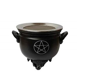 Incense Metal Burner Pentagram Symbol