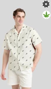 Hemp Casual Wear Mens Shirts