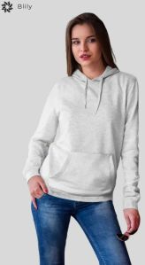 Organic Cotton Fleece Ladies Hoodie