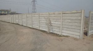 Modular Grey Heavy RCC Compound Wall, Thickness