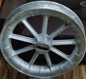 Power Coated Aluminium Wheel Casting, Color : Metallic, Weight : 20-25kg, Packaging Type : Carton Box