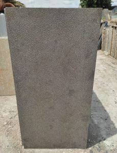 Kurnool Grey Bush Hammer Leather Finish Stone