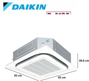 FXFSQ100ARV16 VRV Ceiling Round Flow Cassette