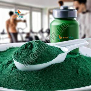 Organic Natural Spirulina Powder, Color : Green, Packaging Type : Paper Box, Plastic Can, Plastic Pouch