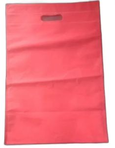 Red Non Woven D Cut Bags, Technics : Hand Made For Goods Packaging