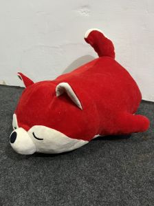 Red Nemunemu Animals Soft Toy