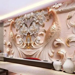 Polished FRP 3D Wall Panel, Color : Multicolor