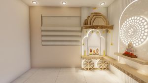 Pooja Room Interior Designing Service