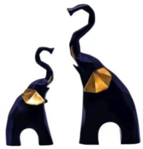 Polyresin Elephant Statue Set