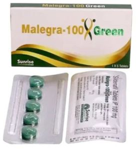 Malegra 100mg Green Tablet