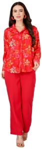 Ramaaya Designs High Quality Raw Material Printed Ladies Crepe Top Party Wear, Formal Wear, Casual Wear