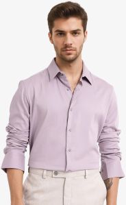 Plain Satin Men Shirt Casual Wear, Packaging Type : Poly Bag, Gender : Male