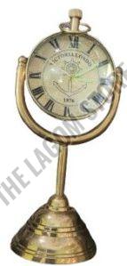 Antique Table Clock, Color : Golden For Restaurant, Hotel