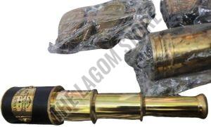 Polished Brass Victorian Marine Telescope, Color : Golden