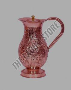 Fine Finishing Copper Jugs, Color : Golden, Weight : 1200 Gm