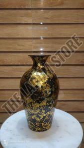 Polished Printed Designer Flower Vase Antique, Packaging Type : Thermocol Box For Home Decor