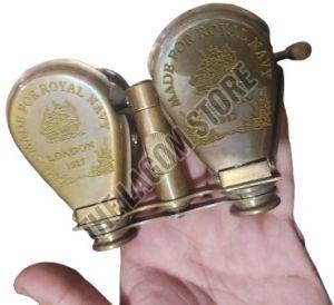 Luxury Brass Binocular, Color : Golden Standard