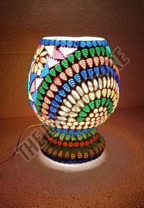 Mosaic Glass Table Lamp Modern For Home Decor