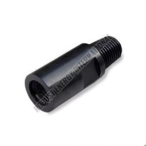 Metal DTH Drill Rod Adapter, Color : Black