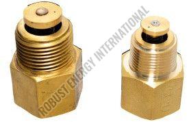 Brass Excess Flow Check Valve, Color : Golden 3/\