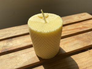 Honeycomb Pillar Candles