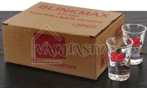 Heavy Base Round Shot Glass Set, Packaging Type : Corrugated Box, Storage Capacity : 40ml