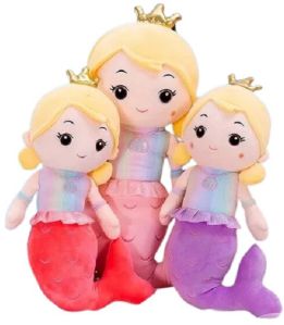 Mermaid Doll Pink Soft Toy