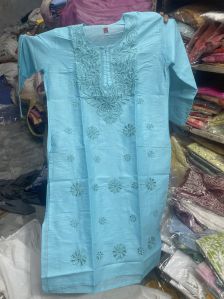 Ladies Sky Blue Kurti