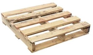 Recycled Wooden Pallet, Color : Brown, Entry Type : 4 Way For Packaging Use