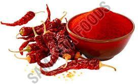 Organic Kashmiri Red Chilli Powder 100% Dried For Cooking