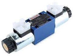 Bosch Rexroth Brass Hydraulic Pneumatic Solenoid Valve, Connection Type : Threaded, Flanged