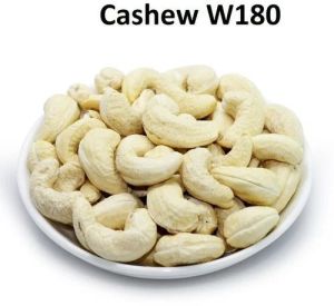 Plain W180 Cashew Nuts, Color : White, Packaging Type : Vacuum Bag