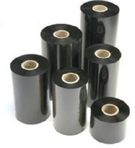 Black Premium Wax Resin Ribbon, Packaging Type : Roll For Printing Industry