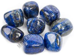 Lapis Lazuli Tumbled Stone, Color : Blue 22mm & 25mm For Making Jewellery