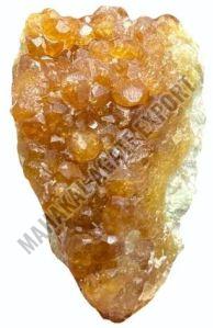 Natural Citrine Cluster Stone