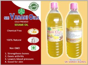 Cold Pressed Sesame Oil