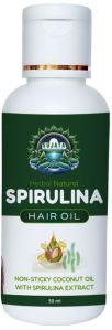 Sujata Spirulina Hair Oil, Packaging Type : Glass Bottle For Hare Care