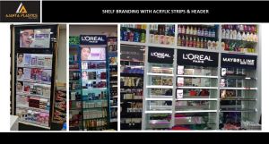 Acrylic Shelf Strips