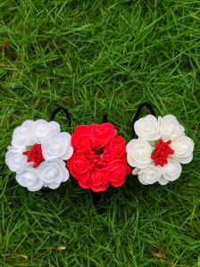 Big Rose Flower Hair Bow (3)