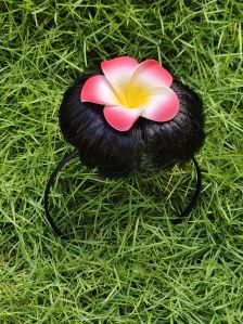 Pilakalu Hair Bow In Single Head With Flower