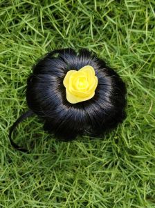 Pilakalu Hair Bow In Single Head (Yellow)