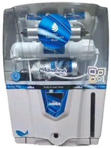 Automatic Electric Plastic Aquafresh RO Water Purifier, Color : White