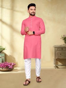 Mens Cotton Kurta Pajama