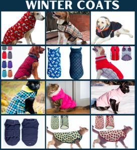 Cotton Dog Coat, Color : Multicolors, Gender : Pet